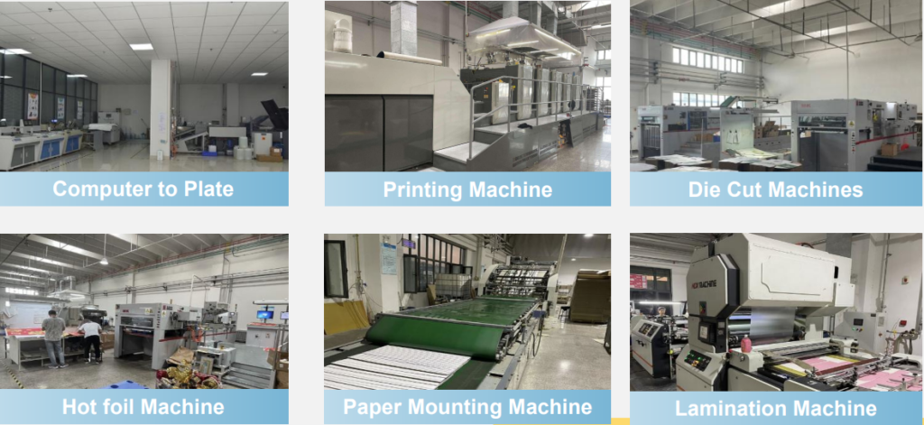 production ability for custom paper packaging