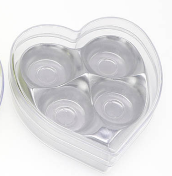 plastic chocolate box